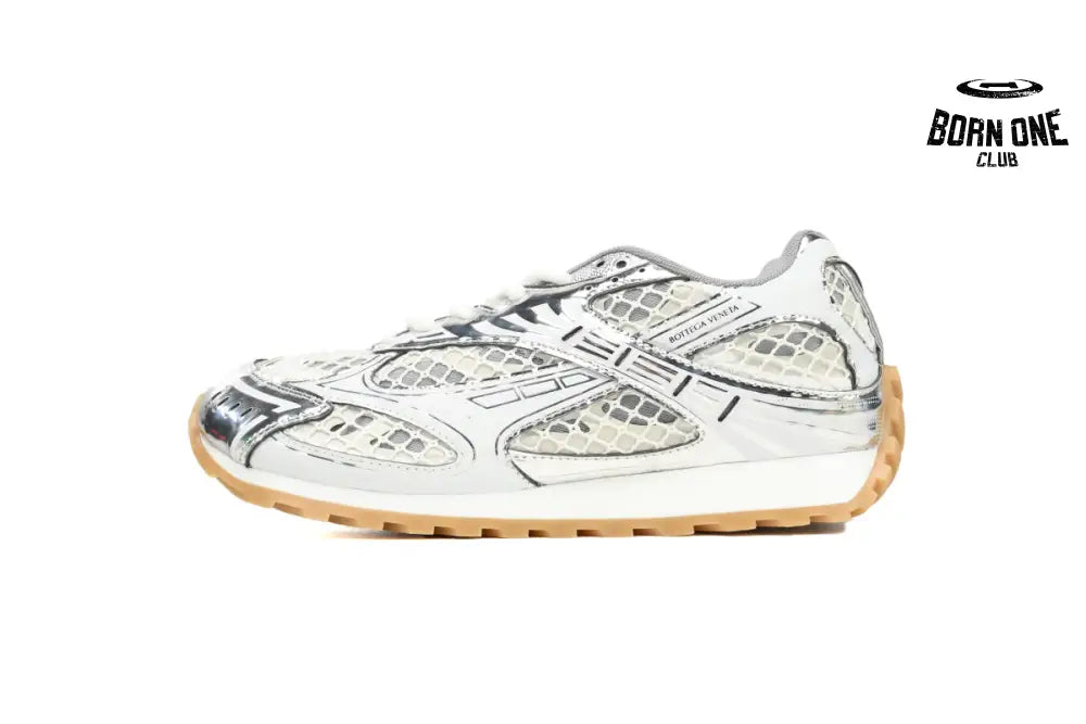 Bottega Veneta Orbit Silver