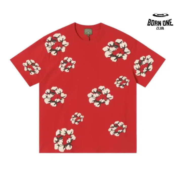 Denim Tears Camiseta YL#201-8201 Red