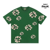 Denim Tears Camiseta YL#201-8201 Green