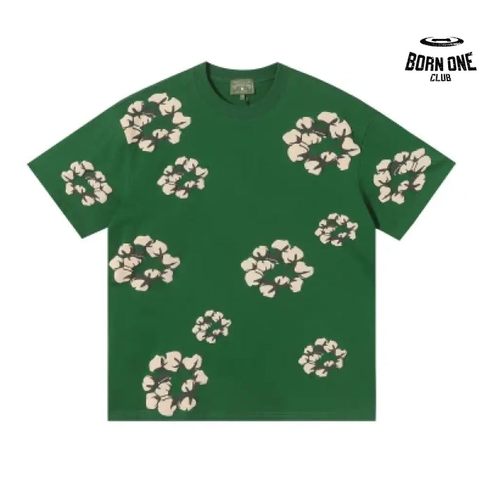 Denim Tears Camiseta YL#201-8201 Green