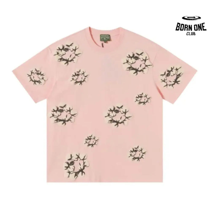 Denim Tears Camiseta YL#201-8201 Pink