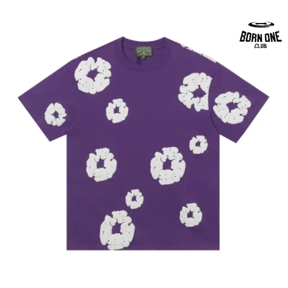 Denim Tears Camiseta YL#291-8601 Purple