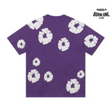 Denim Tears Camiseta YL#291-8601 Purple