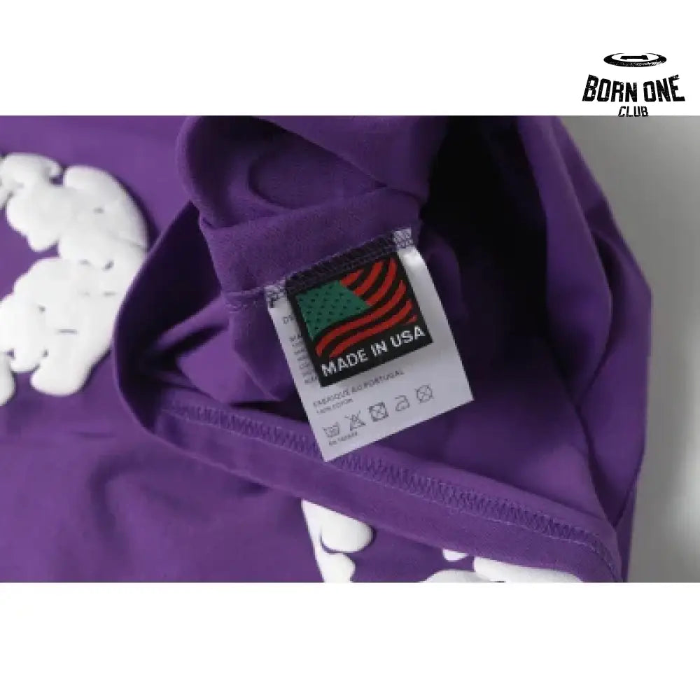 Denim Tears Camiseta YL#291-8601 Purple