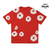Denim Tears Camiseta YL#291-8601 Red