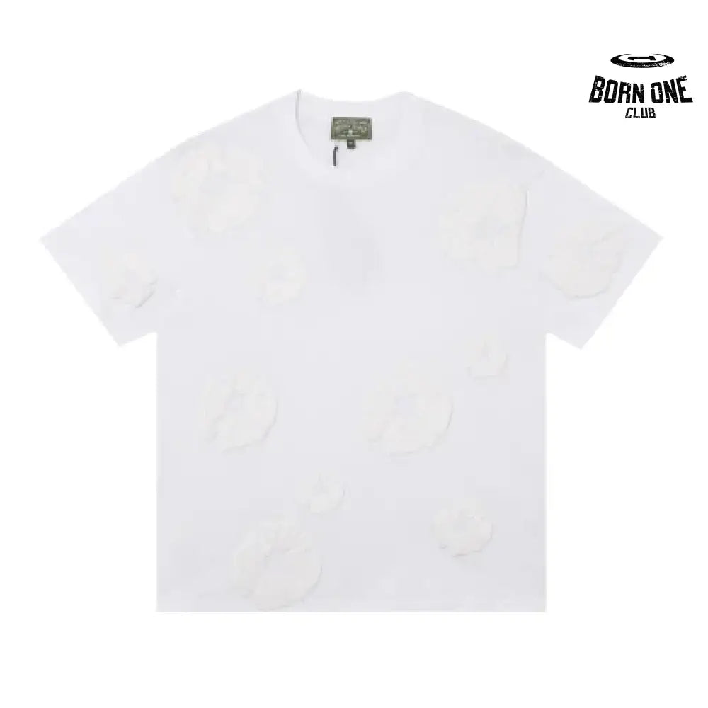 Denim Tears Camiseta YL#291-8601 White-white