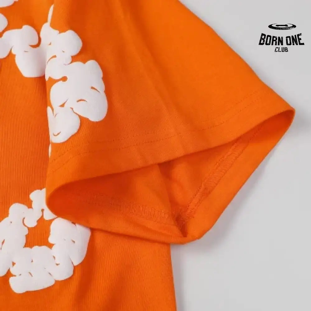 Denim Tears Camiseta YL#291-8601 Orange