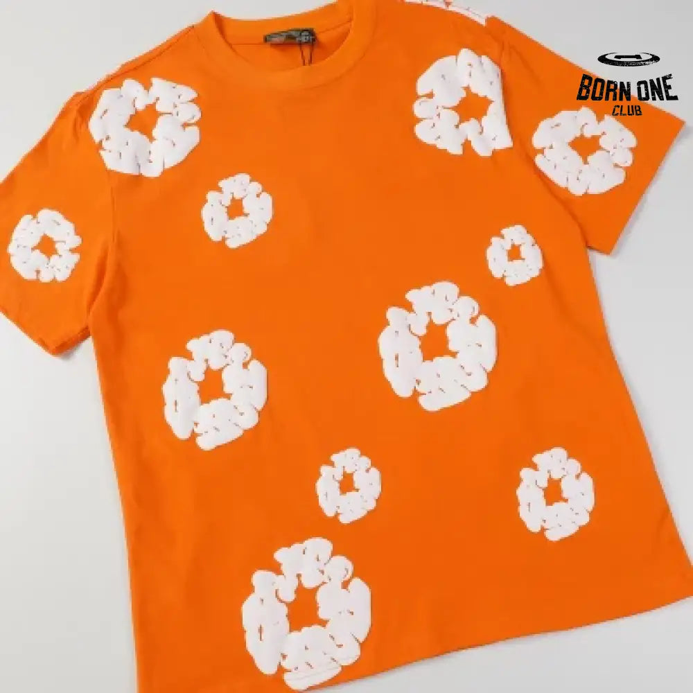 Denim Tears Camiseta YL#291-8601 Orange