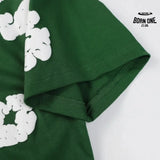 Denim Tears Camiseta YL#291-8601 Green