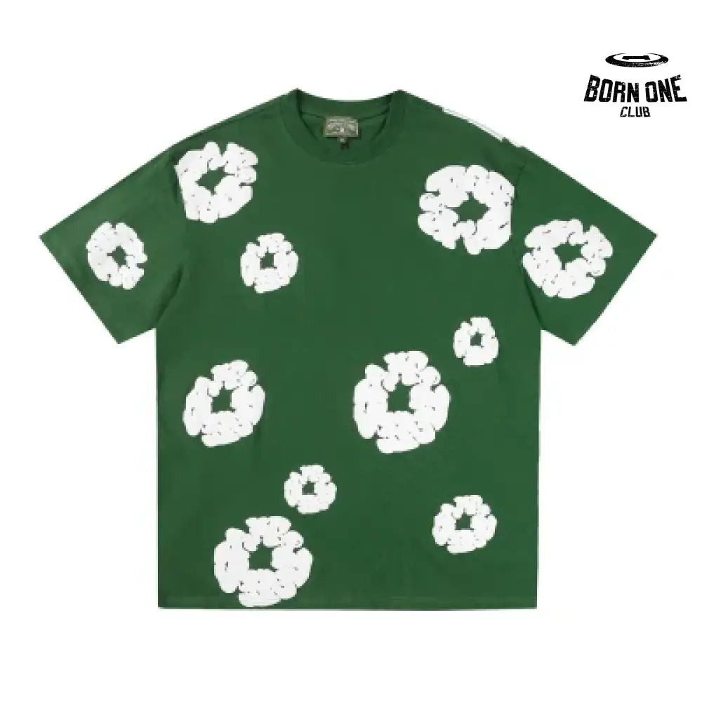 Denim Tears Camiseta YL#291-8601 Green