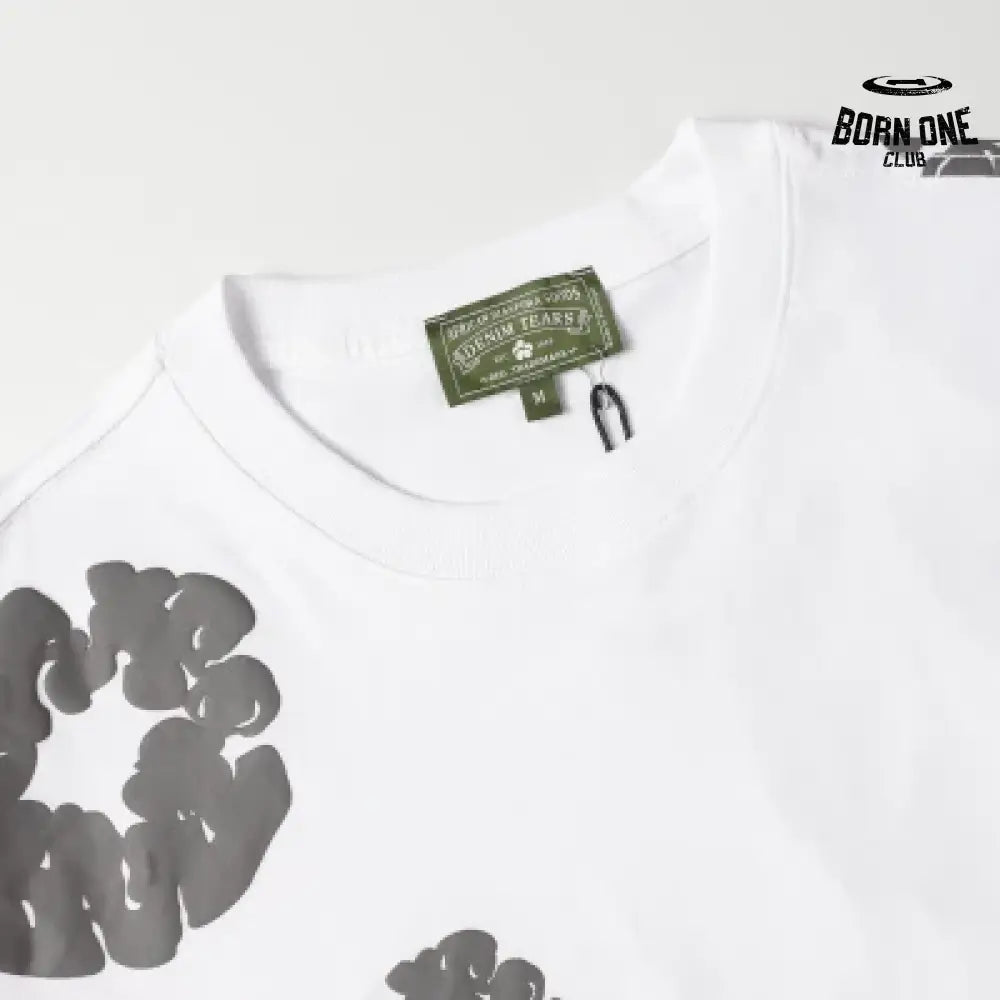 Denim Tears Camiseta YL#291-8601 White