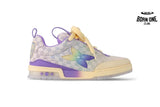 Louis Vuitton LV Skate Sneaker Gradient Damier Denim Purple 1AH667