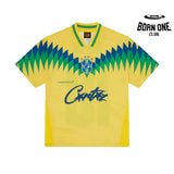 Camiseta Corteiz Futebol Brasil Amarela