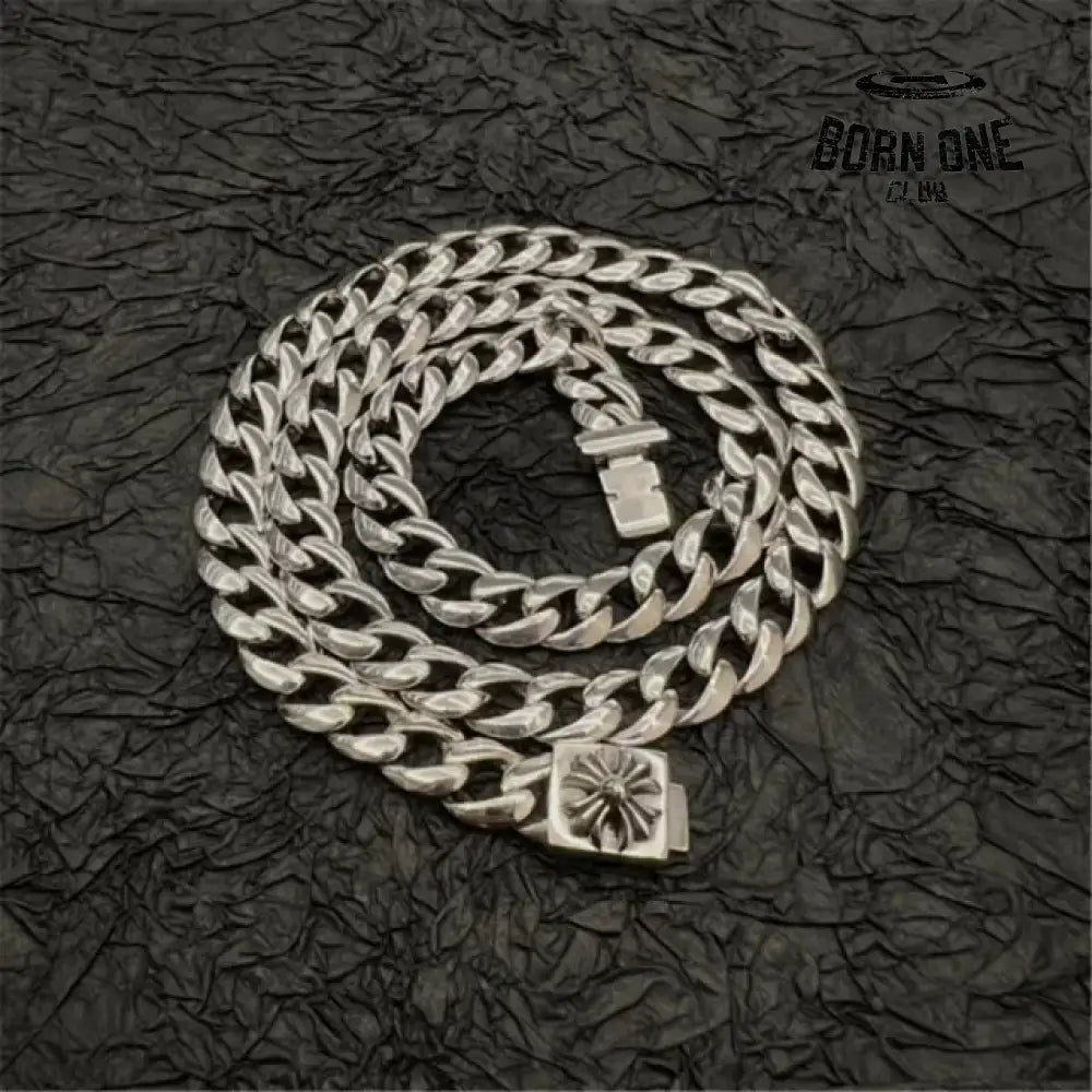 Crome Heart Necklace Corrente 55cm prata 925