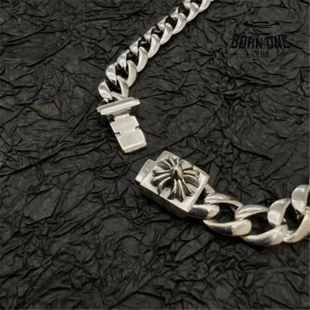 Crome Heart Necklace Corrente 55cm prata 925