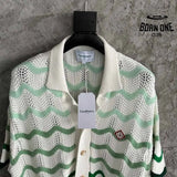 Conjunto Casablanca Crochê Gradiente Verde