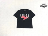 Camiseta Amiri Rabbit Logo Black