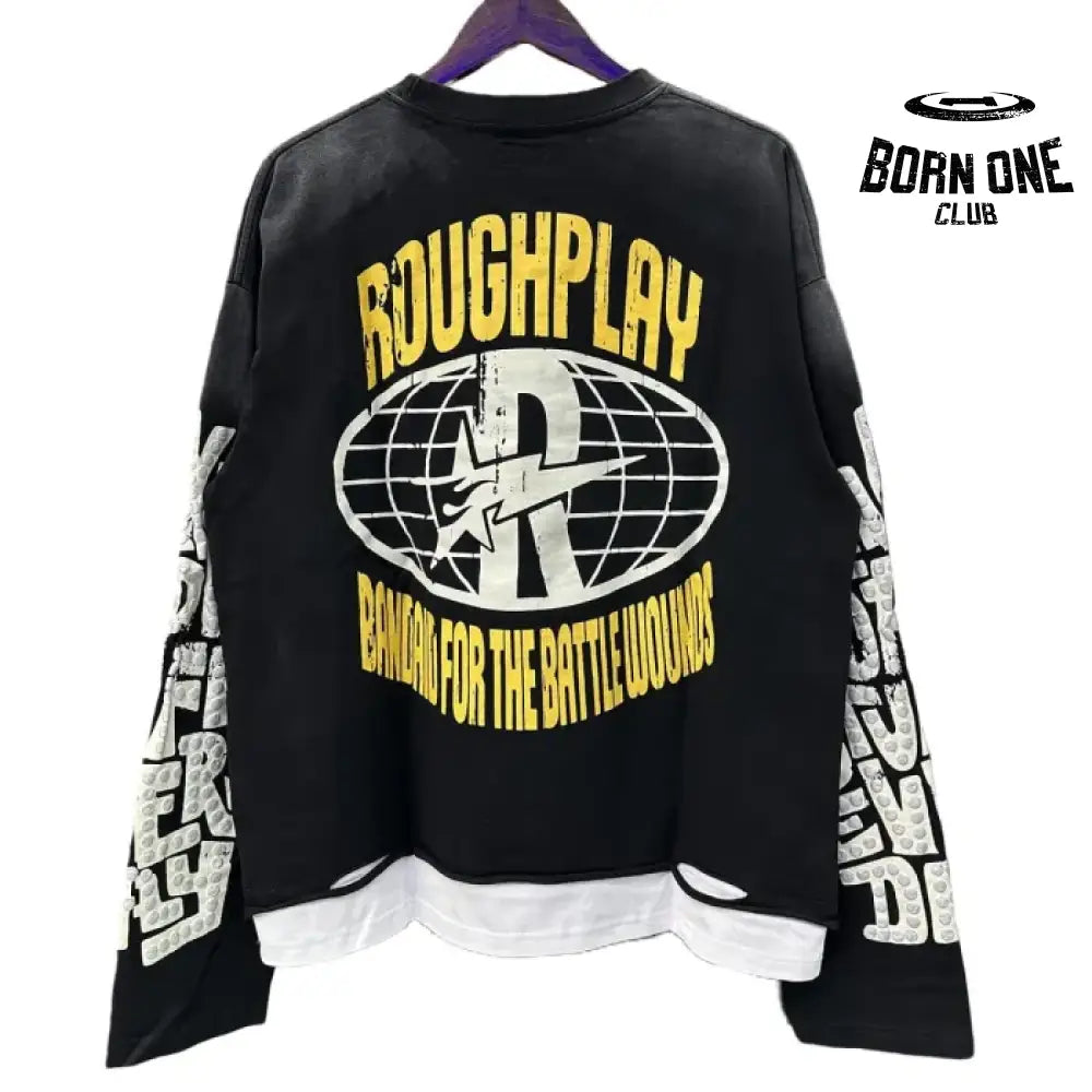 Rough Play Camiseta Manga Longa