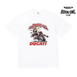 Camiseta Supreme Ducati Bike Branco