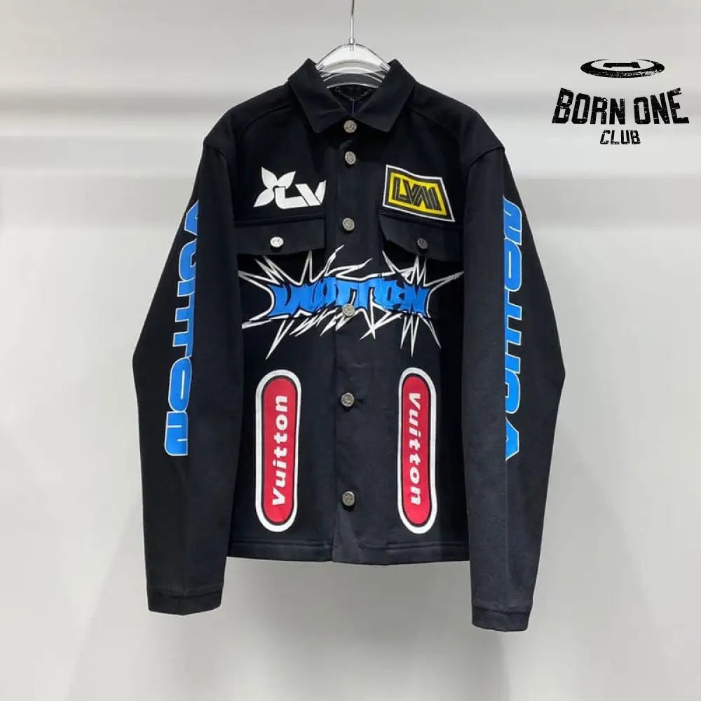 Jaqueta Louis Vuitton Printed Denim