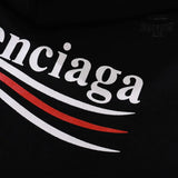 Moletom Balenciaga Political Campaign Fit Black