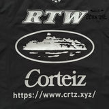 Corteiz Sponsors Training Pullover Black