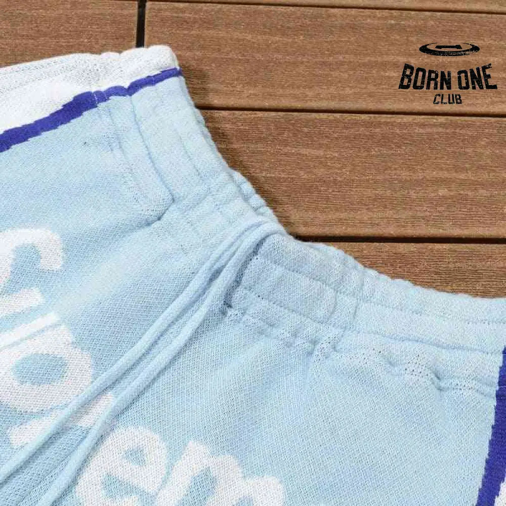 Conjunto Supreme x Umbro Zíper Light Blue