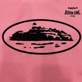 Camiseta Corteiz Talismo Rosa