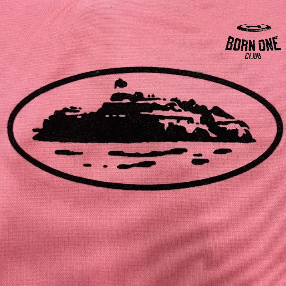 Camiseta Corteiz Talismo Rosa