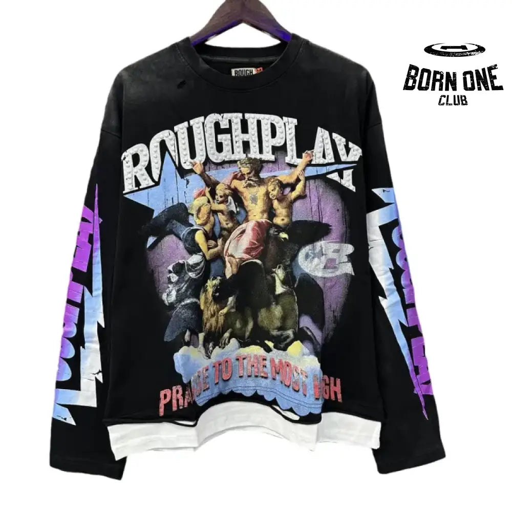 Rough Play Camiseta Manga Longa