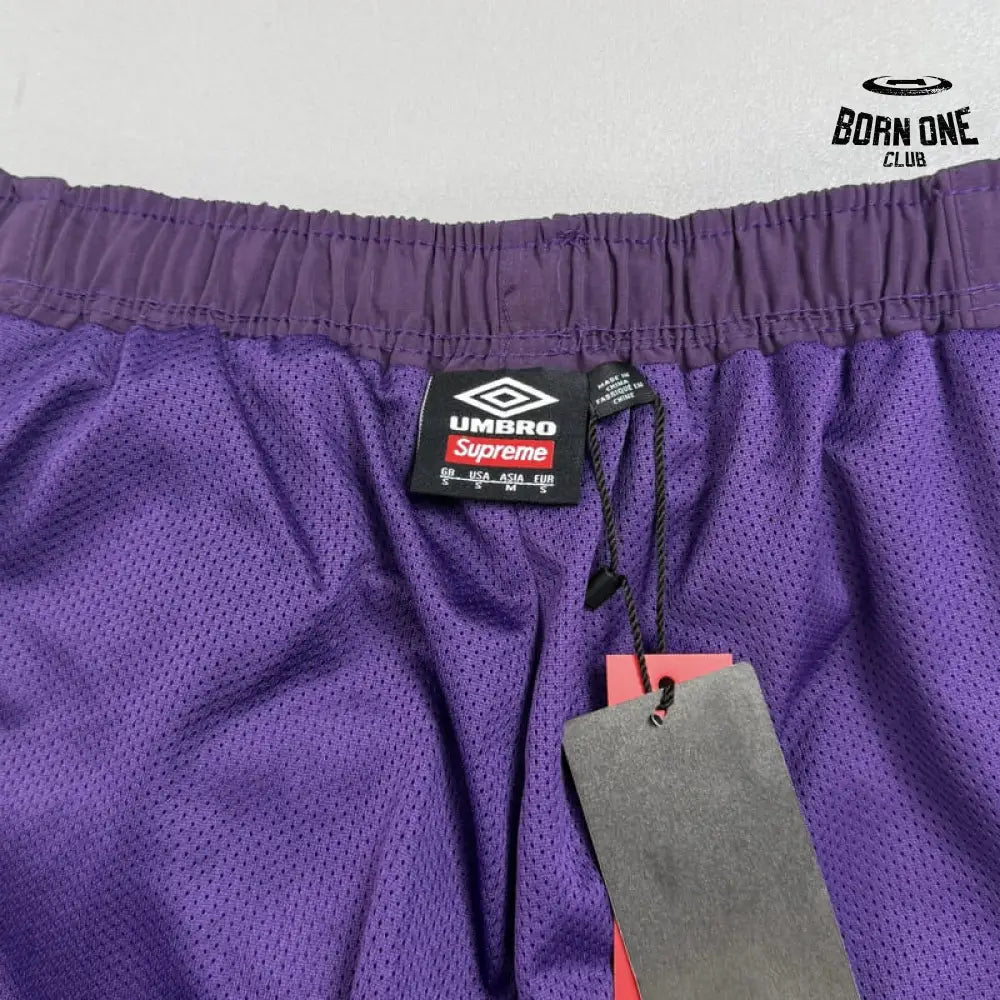 Conjunto Supreme x Umbro Cotton Ripstop Track Plum