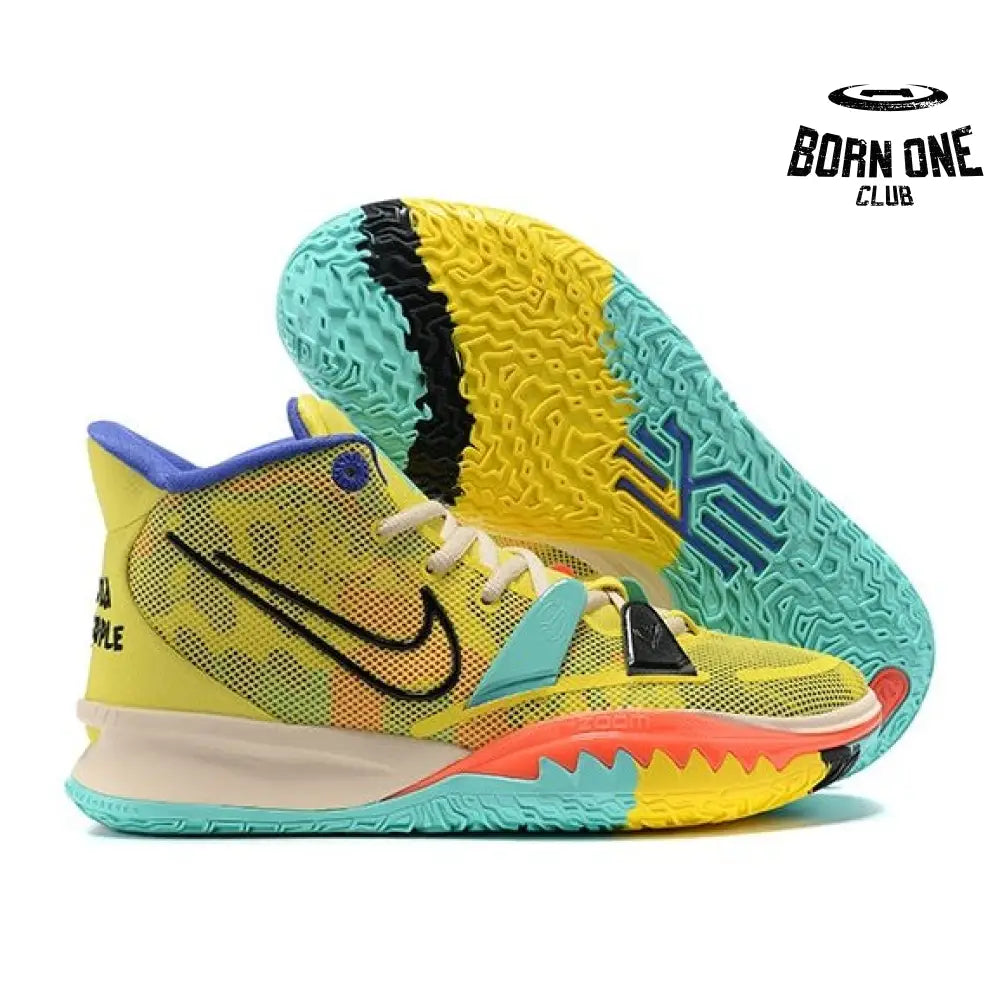 NIKE KYRIE 7 x 1 WORLD 1 PEOPLE YELLOW