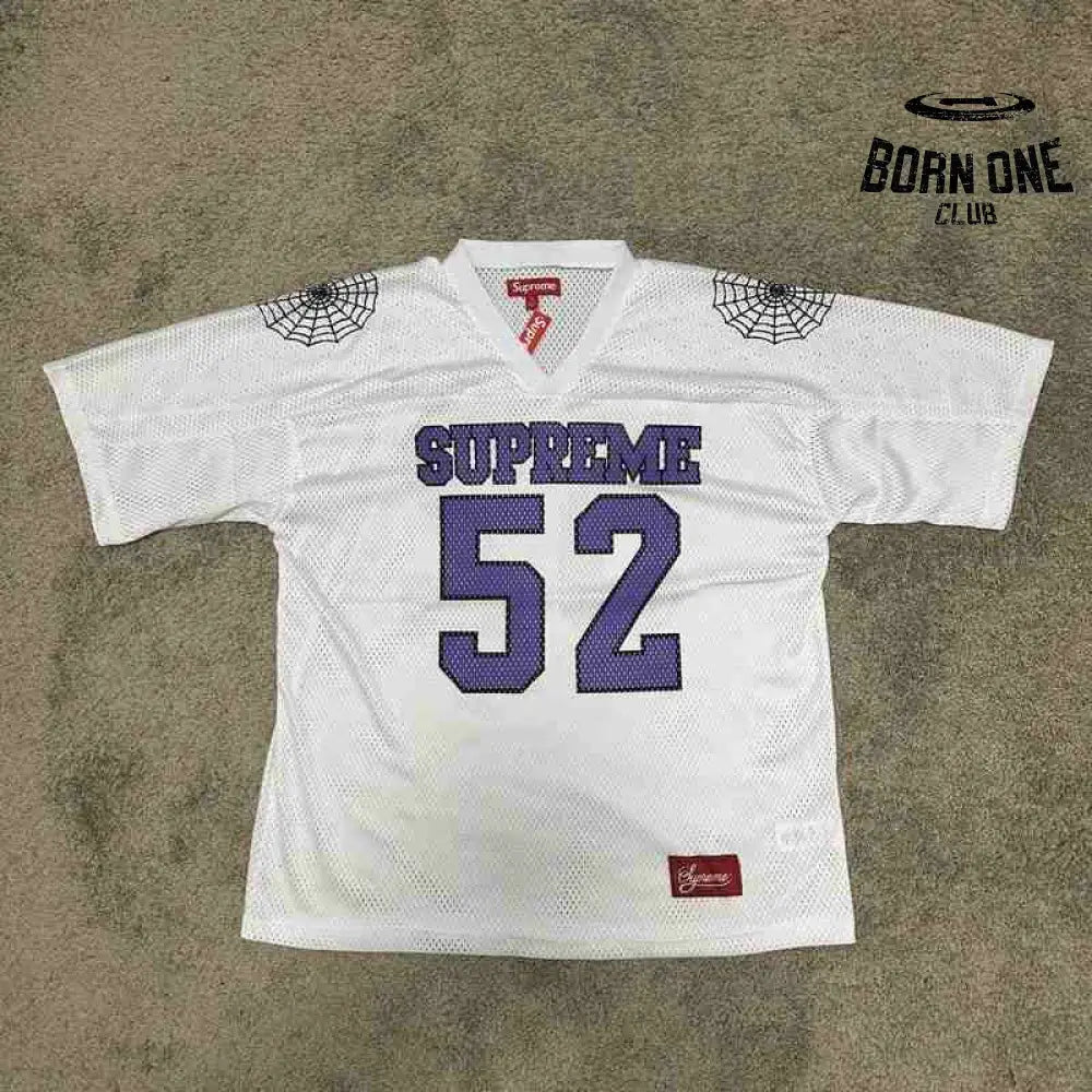 Camiseta Supreme Spiderweb Football White