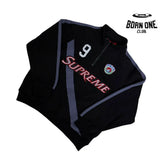 Conjunto Supreme Equipe Half Zip Preto