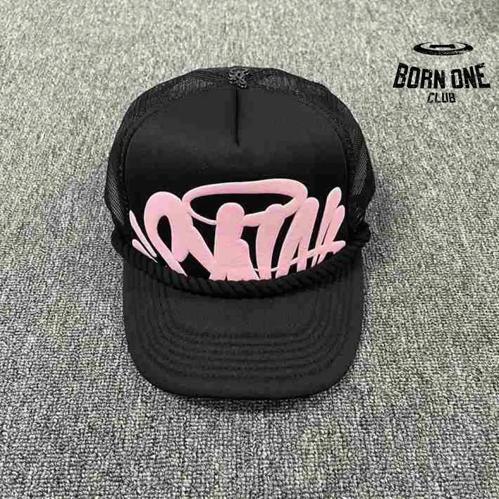 Boné Trucker SynaWorld Black/Pink