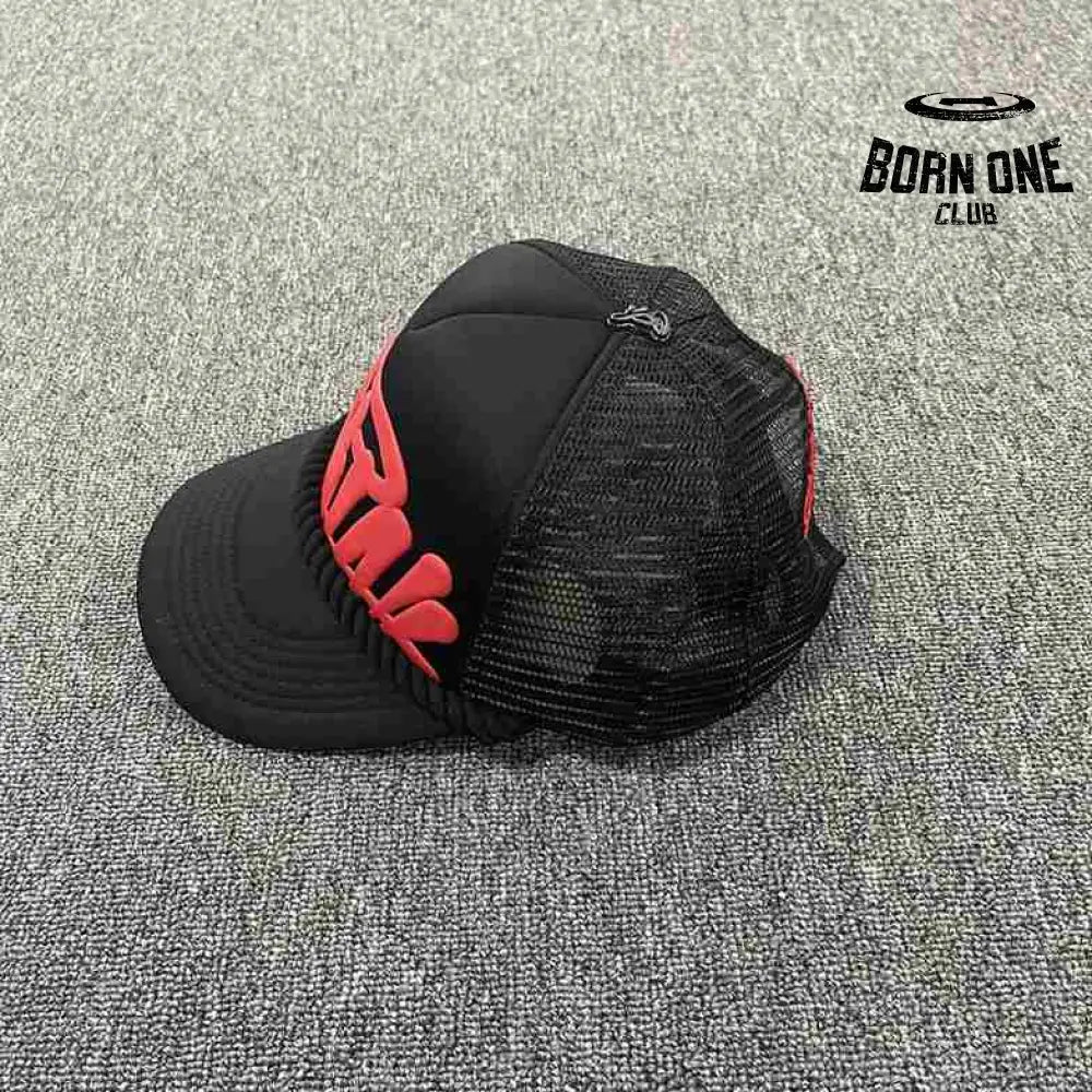 Boné Trucker SynaWorld Black/Red