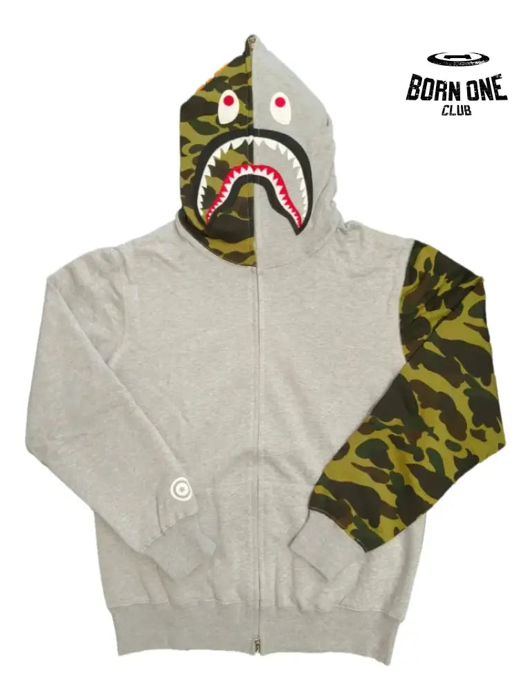 Bape Shark Moletom Zíper