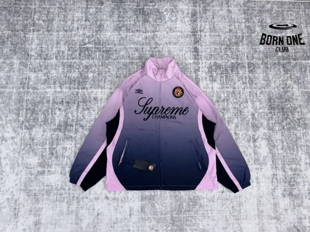 Jaqueta Supreme x Umbro Gradient Track Pink