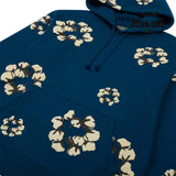 Denim Taers Cactus Tears Wreath Hoodie Blue Moletom