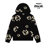 Denim Tears Cactus Tears Wreath Hoodie Black Moletom
