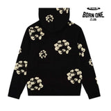 Denim Tears Cactus Tears Wreath Hoodie Black Moletom