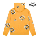 Denim Tears Cactus Tears Wreath Hoodie Yellow Moletom