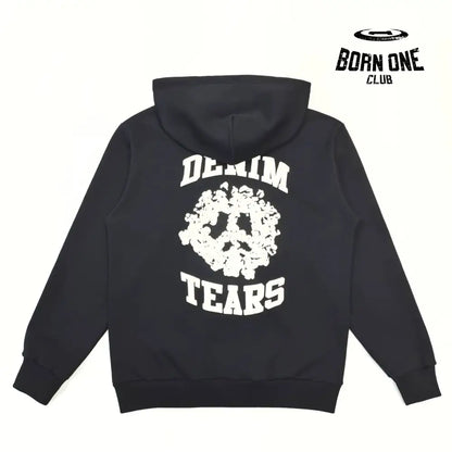DENIM TEARS SPORTS ZIP HOODIE Jaqueta Moletom