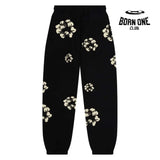 Denim Tears The Cotton Wreath Sweatpants Black Calça Moletom