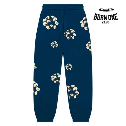 Denim Tears The Cotton Wreath Sweatpants Blue Calça