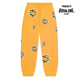 Denim Tears The Cotton Wreath Sweatpants Yellow Calça Moletom