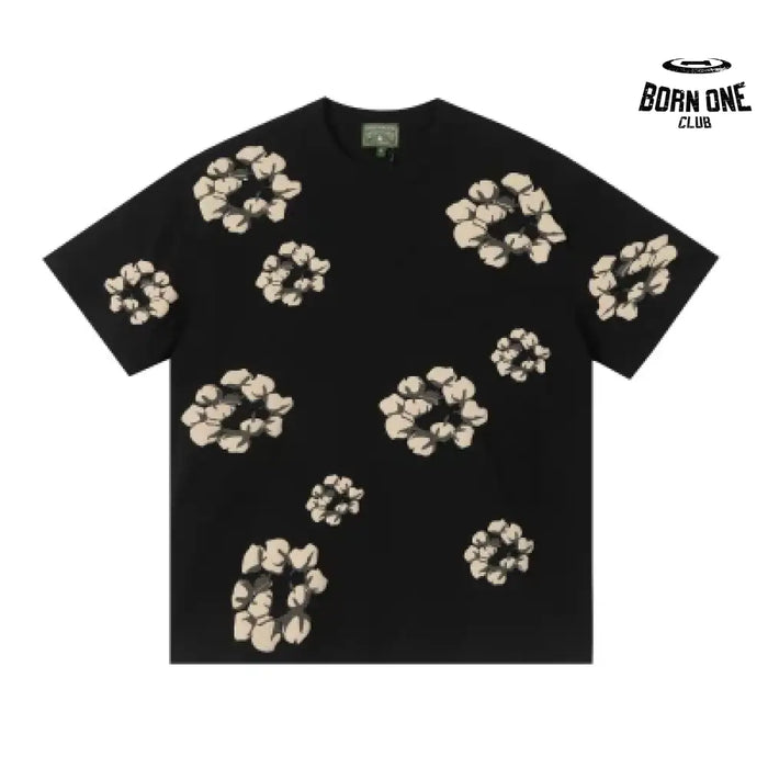 Denim Tears Camiseta YL#201-8201 Black