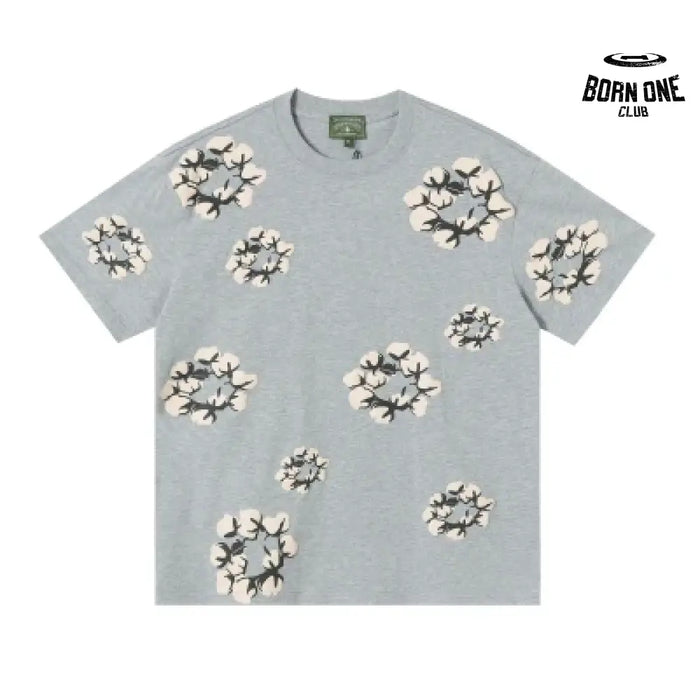 Denim Tears Camiseta YL#201-8201 Grey