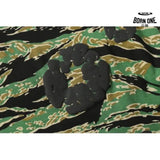 Denim Tears Camiseta YL#208-8208 Camouflage Green