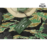 Denim Tears Camiseta YL#208-8208 Camouflage Green